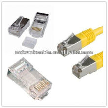 FTP conector cat5 rj45 conectores 1m cable de cable de conexión cat5e